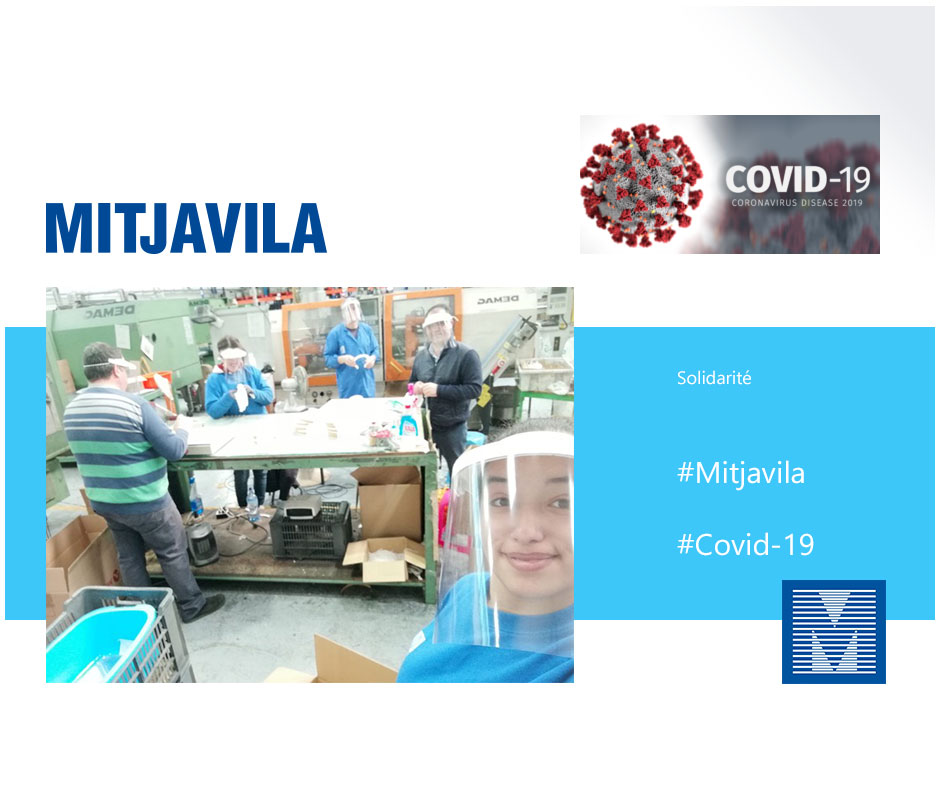 Mitjavila fabrique des visières face au covid-19