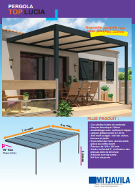 Pergola top Lucia