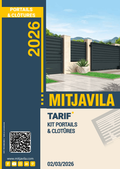 Catalogue Kit Portails et Clotures 2026 MITJAVILA