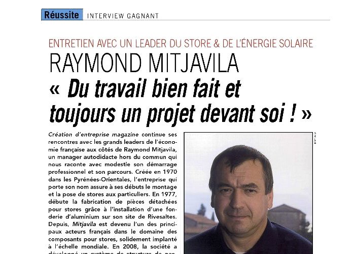 Devise de Raymon Mitjavila extrait presse