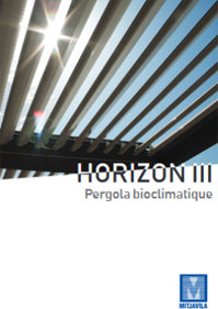 Brochure Horizon 3 Pergola bioclimatique