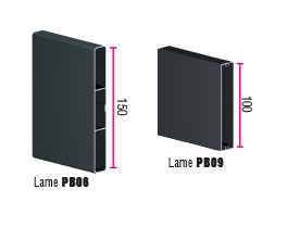 Lames PB06 et PB09