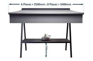 Table 6 à 8 places