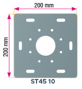 platine fixation ST4510