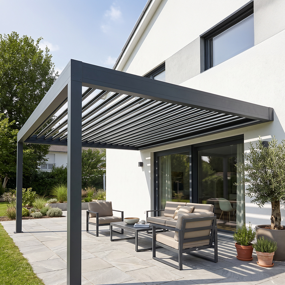 Pergola Horizon 2 adossée