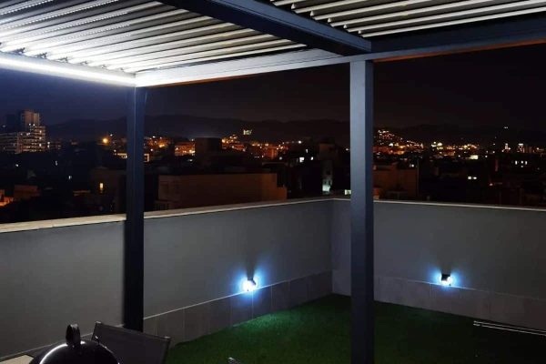 Pergola Horizon 2 la nuit