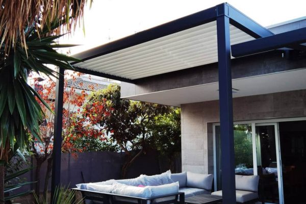 Petite pergola bioclimatique