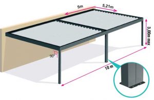 Deux modules pergola Horizon 4