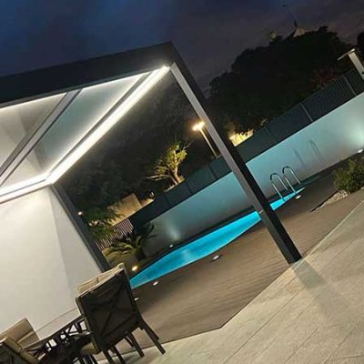 LED pergola polytop