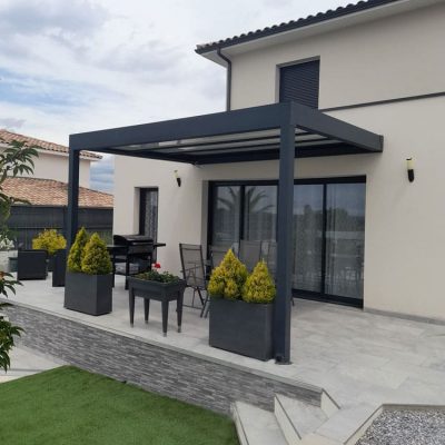 Polytop Rétractable pergola