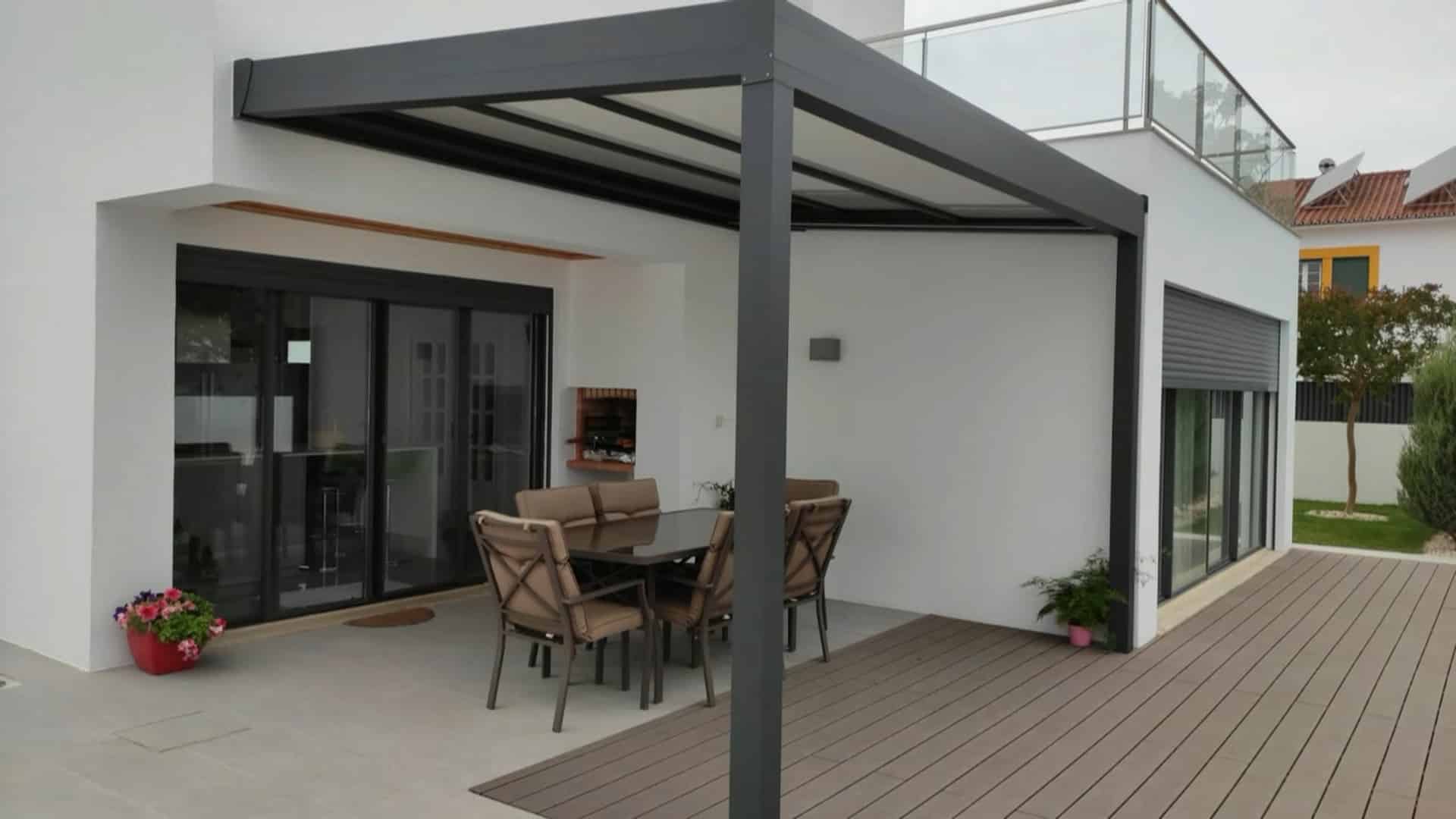 Pergola Polytop panneau sandwich