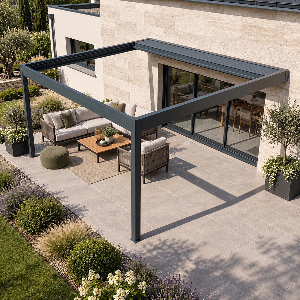 Pergola toit ouvrant H4