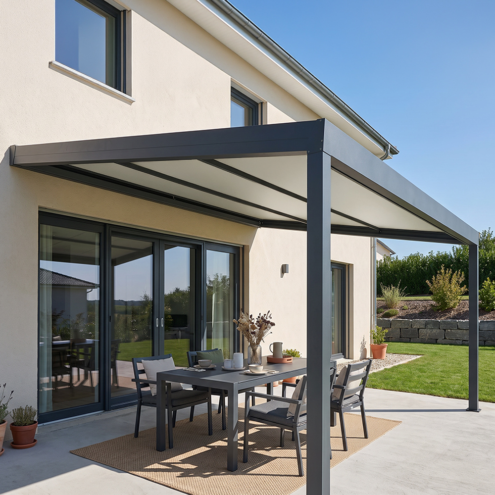 Pergola toit coulissant polytop