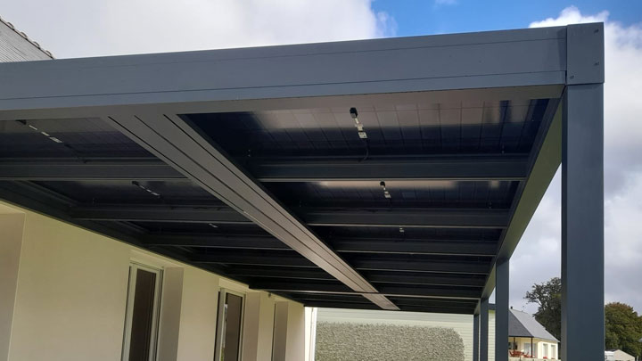 Pergola solaire Electra Design