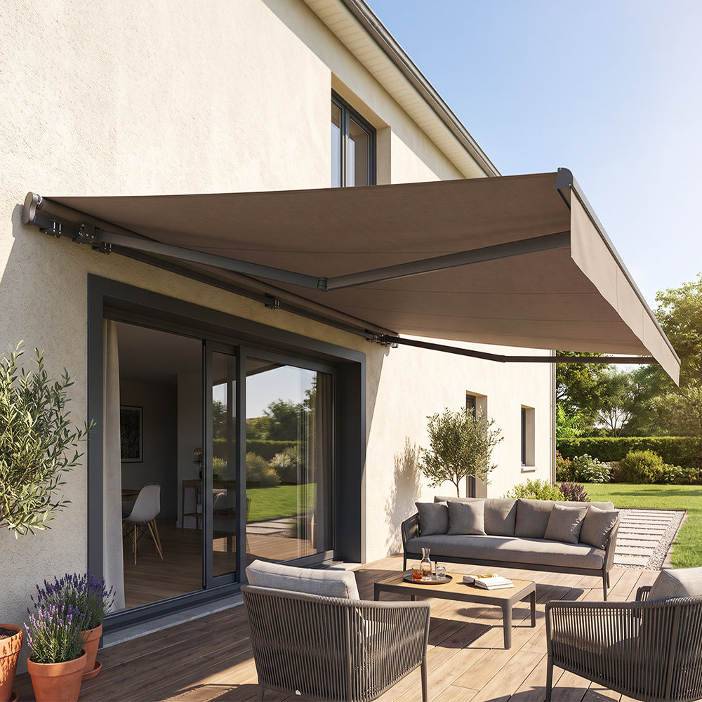 Store banne 600EX avec lambrequin