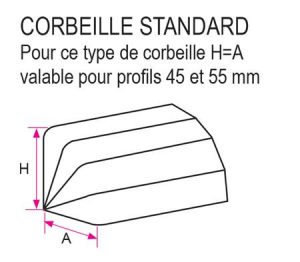 Corbeille standard